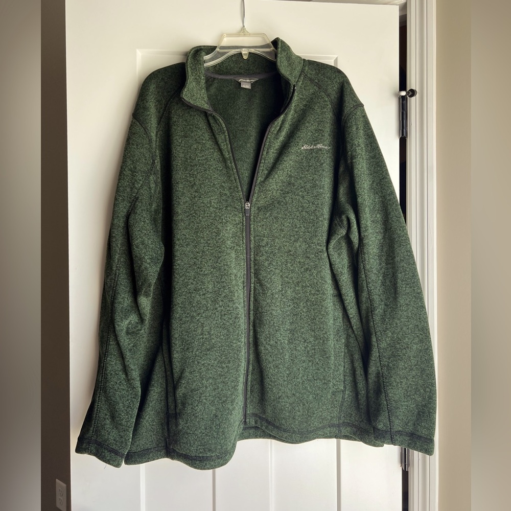 Eddie Bauer fleece lined jacket